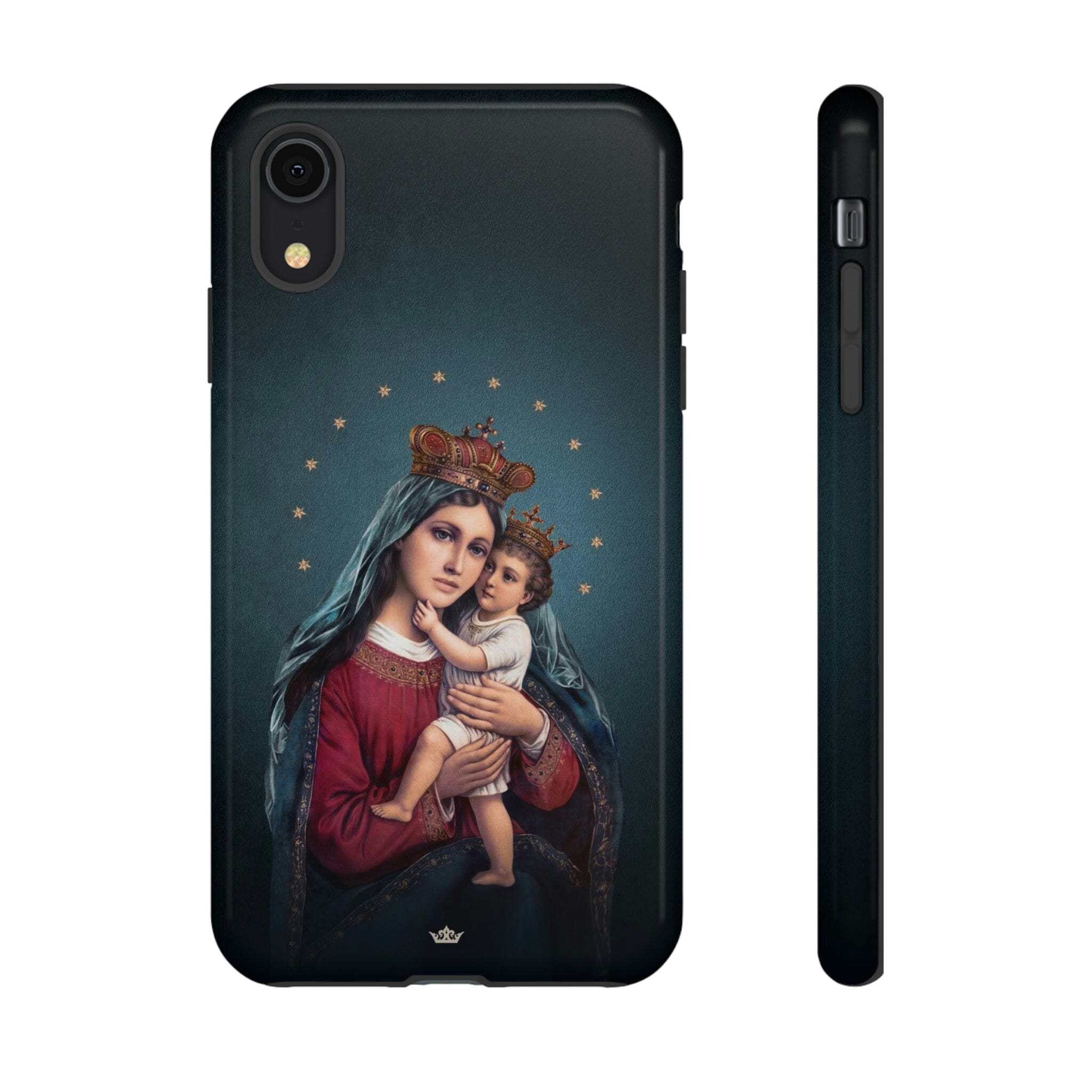 Divine King and Queen Hard Phone Case (Midnight Blue)