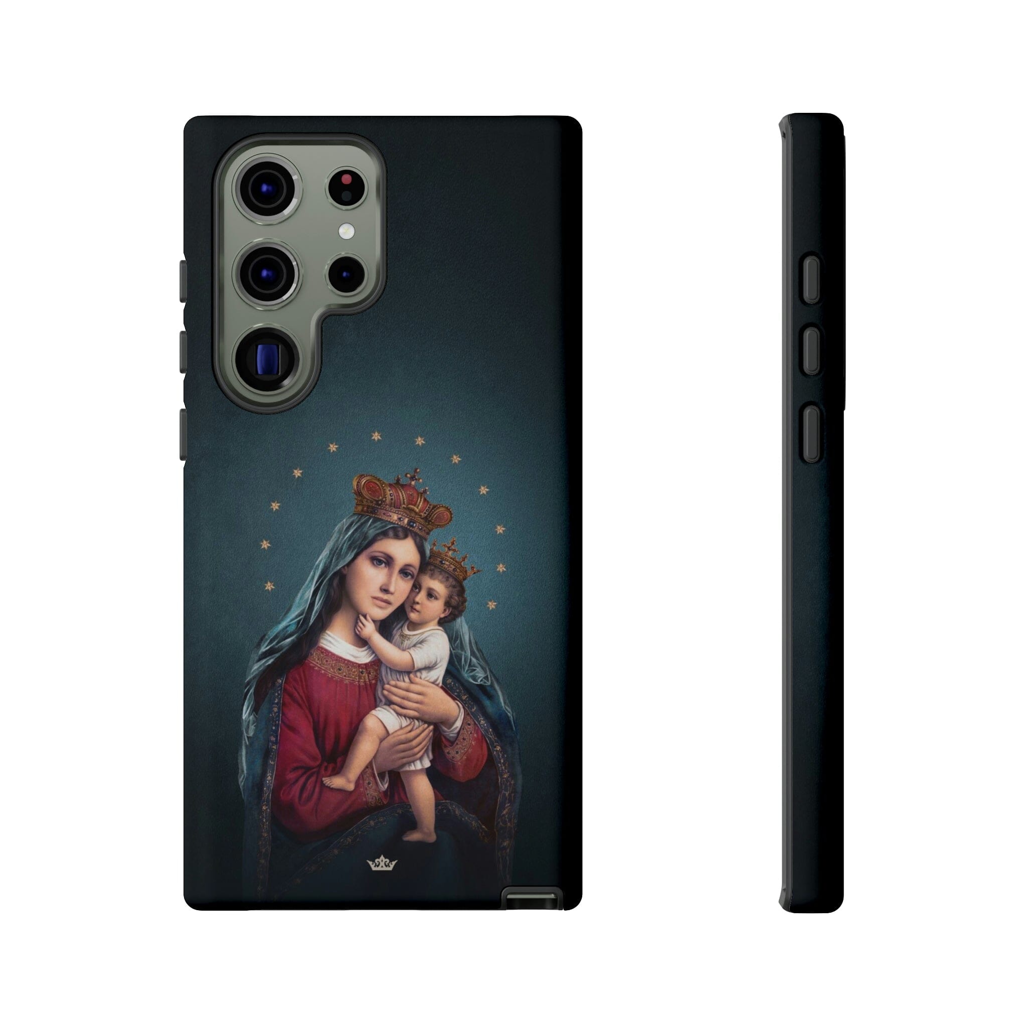 Divine King and Queen Hard Phone Case (Midnight Blue)