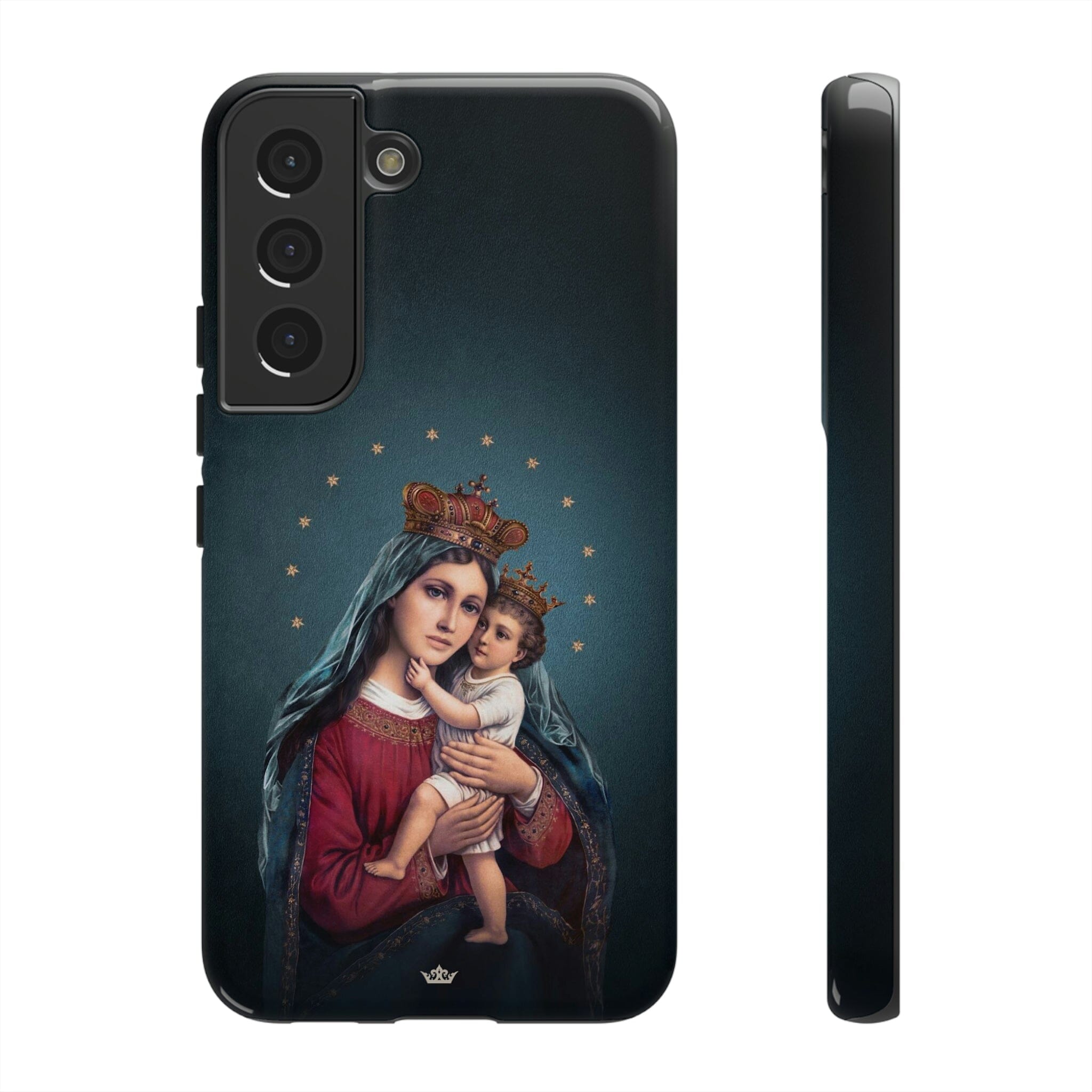 Divine King and Queen Hard Phone Case (Midnight Blue)