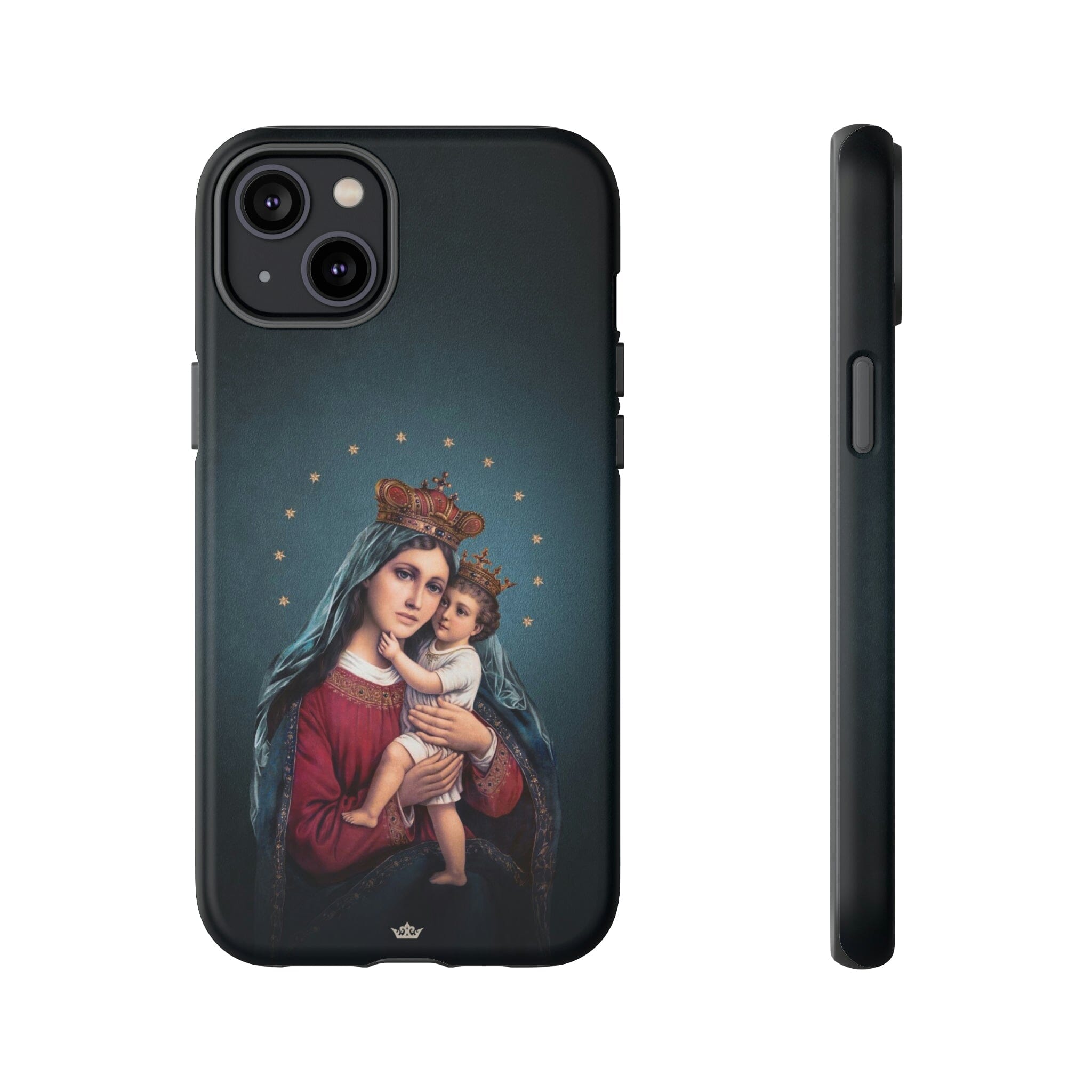 Divine King and Queen Hard Phone Case (Midnight Blue)