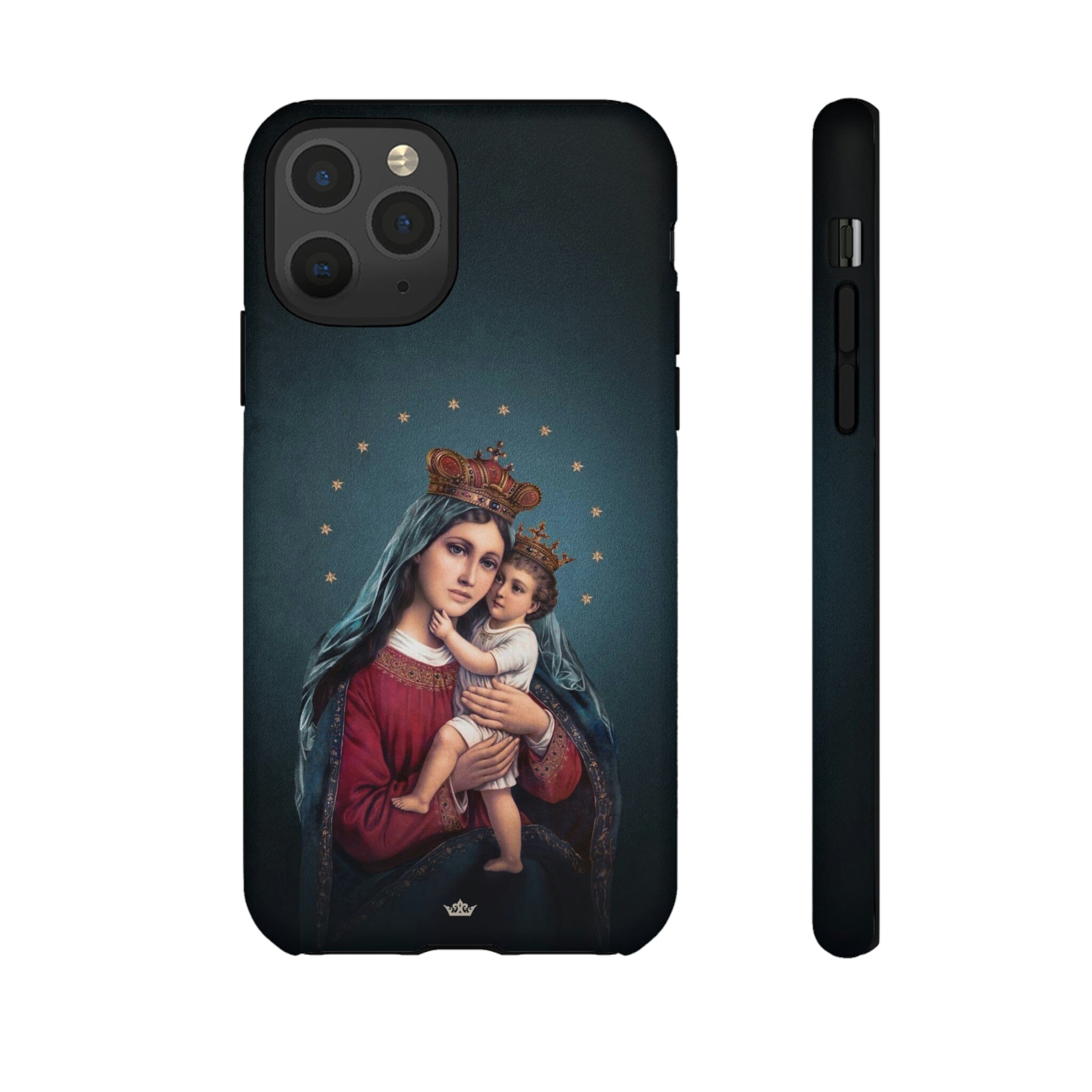 Divine King and Queen Hard Phone Case (Midnight Blue)